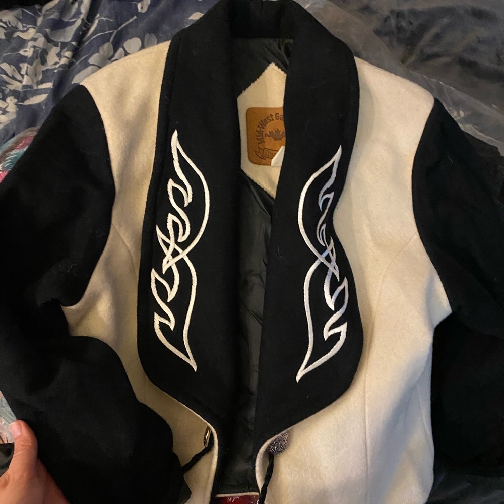 Western wool jacket by Mid-west Garment Co